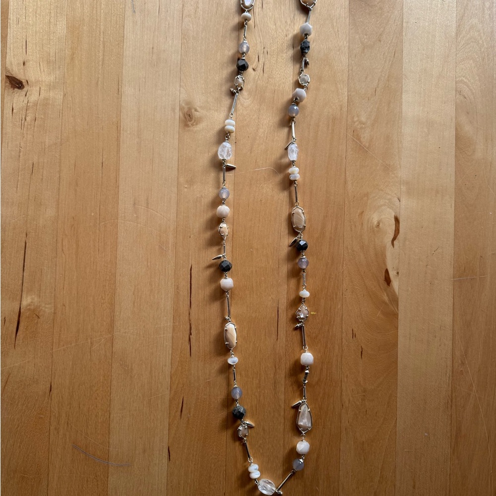 Kendra Scott genuine gemstone Beaded Necklace
